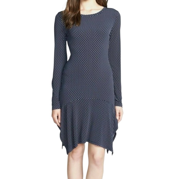 Michael Kors dress. Black with small polka dots. Size Medium - Picture 2 of 13